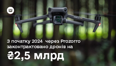 «Агенція оборонних закупівель» Міноборони стала найбільшим замовником дронів на Prozorro