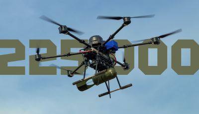 The Armed Forces have received 225,000 drones worth over ₴10 billion through DOT‑Chain Defence in just five months